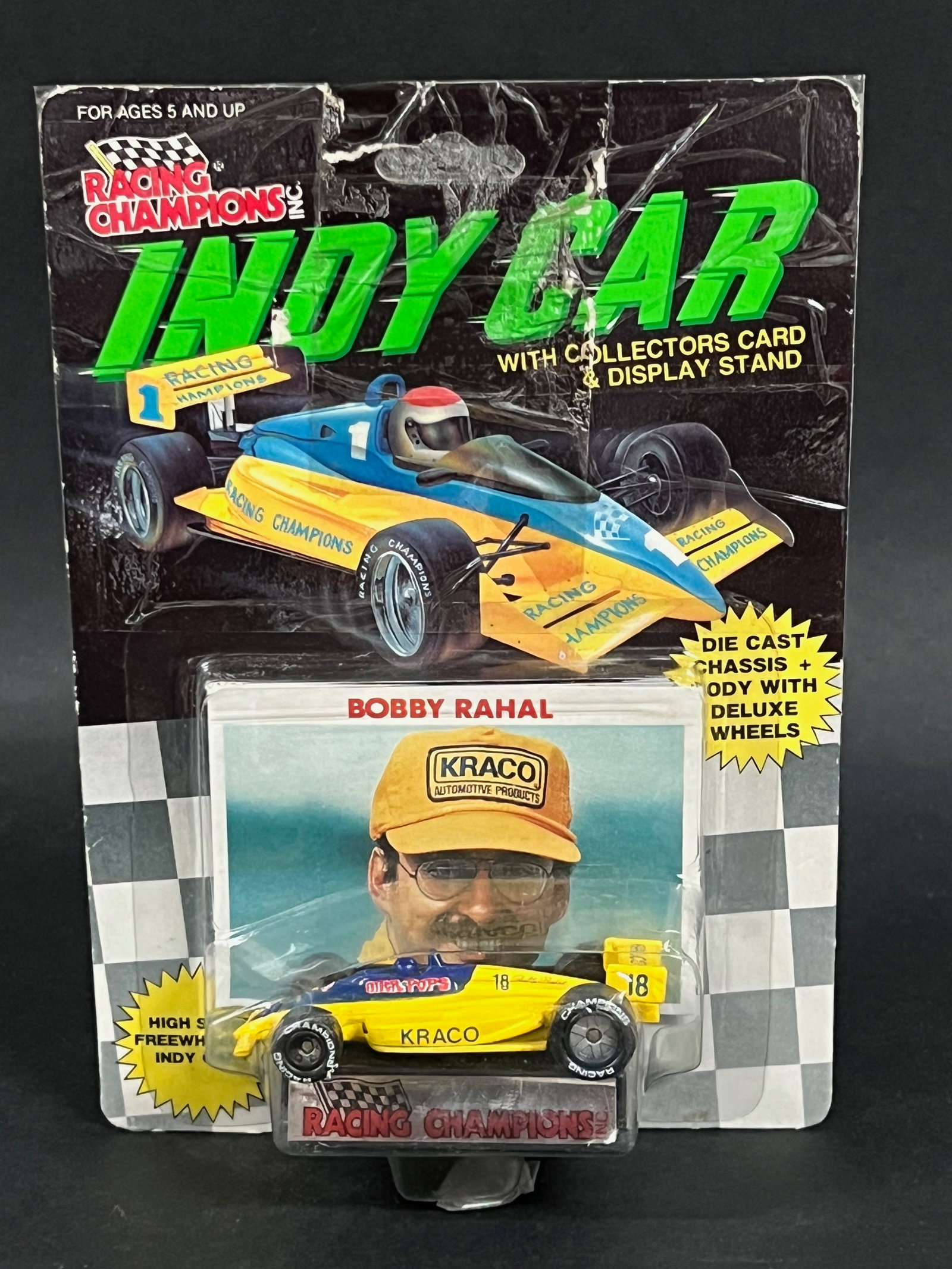 1:64 Sclae Die Cast Collector Racing Car: Title: 1:64 Sclae Die Cast Collector Racing Car Description: 1:64 Scale Die cast Collector Racing Car Date/Period: Late 20th Century Materials: Metal Size: 7.75" h x 5.5" w Reserve: $20.00 Shipping: