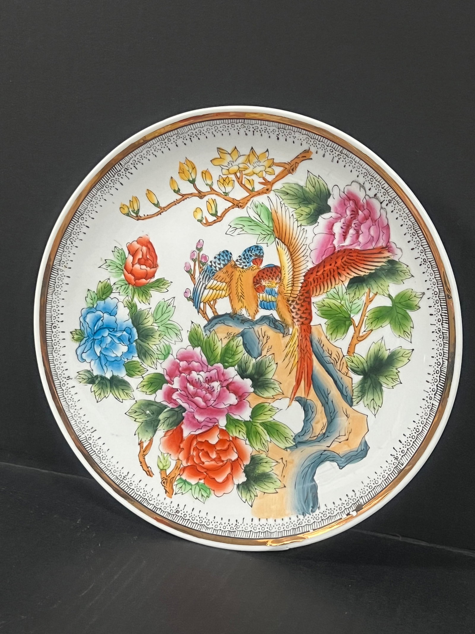 Porcelain Famille Rose Plate - 2