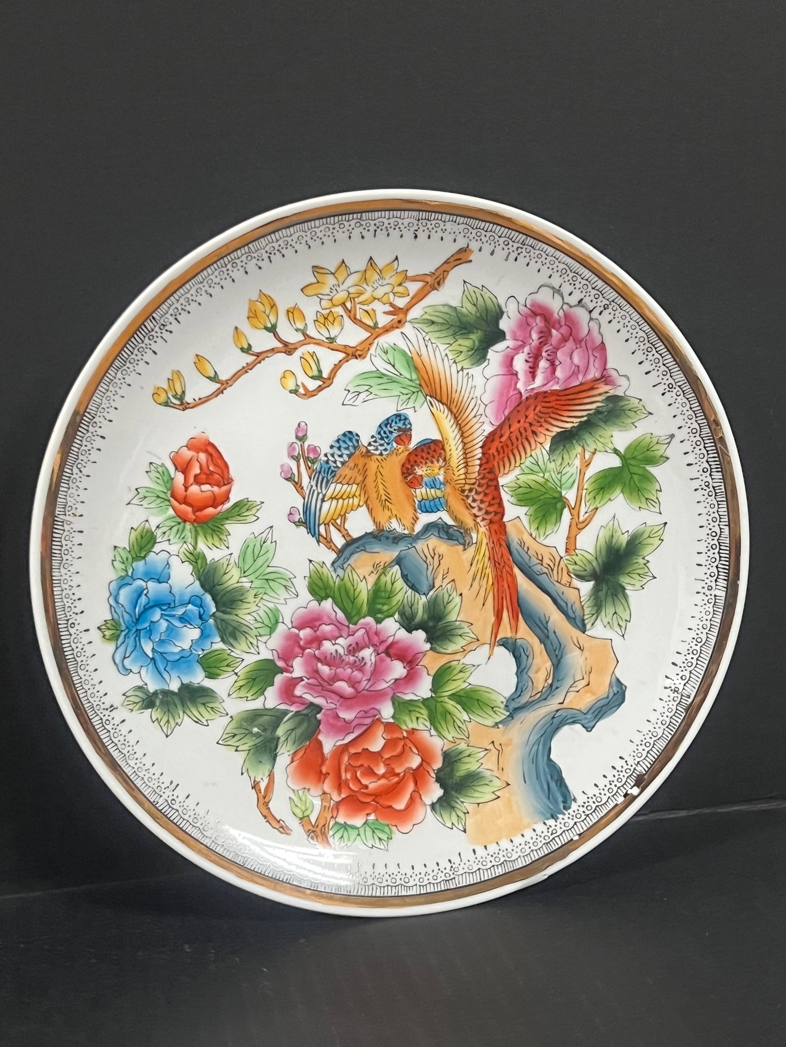 Porcelain Famille Rose Plate - 3