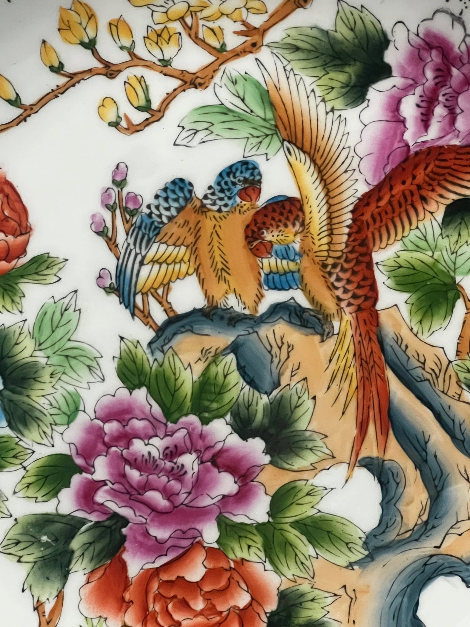 Porcelain Famille Rose Plate - 5