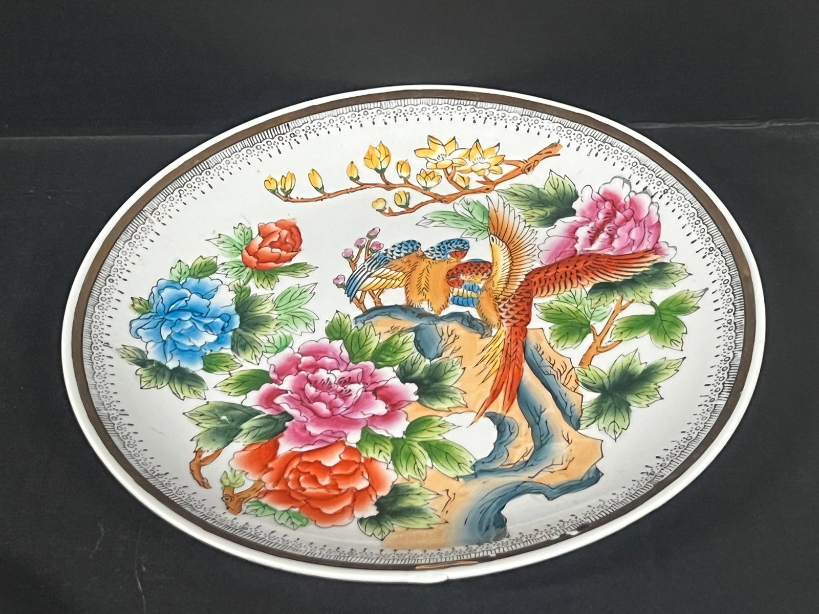 Porcelain Famille Rose Plate - 6