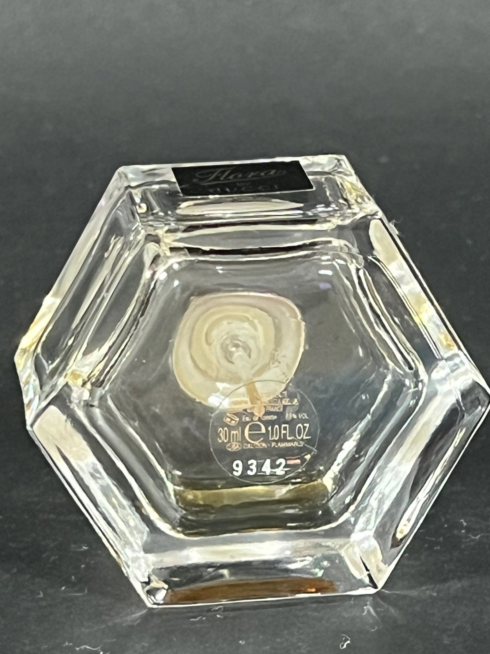 Empty Bottle Only Gucci Flora Eau De Toillete Glass Bottle - 7