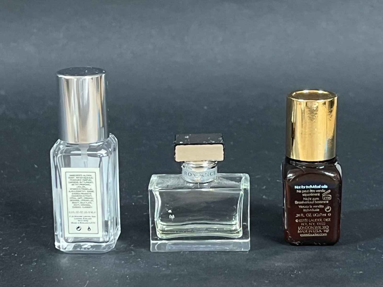 Empty Bottle Only Assorted Miniature Perfume Bottle - 3