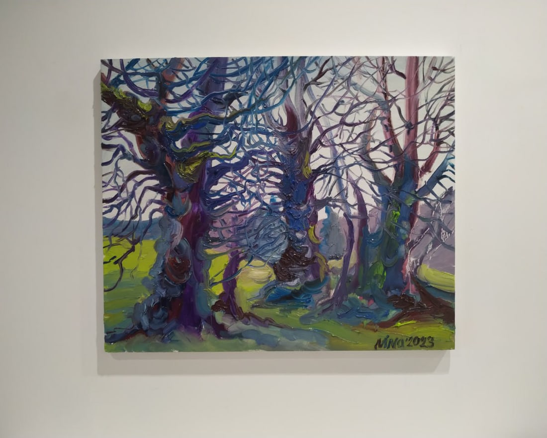 Oil painting Oaks Nina L - 10