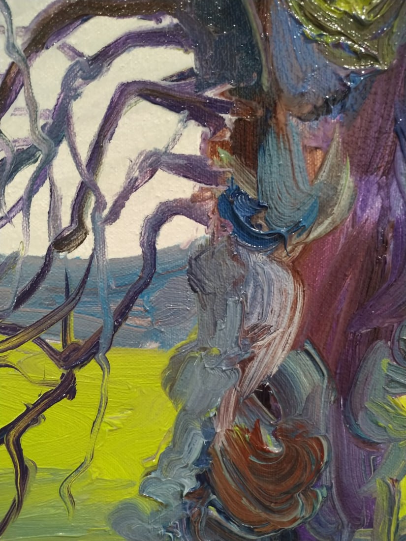 Oil painting Oaks Nina L - 2