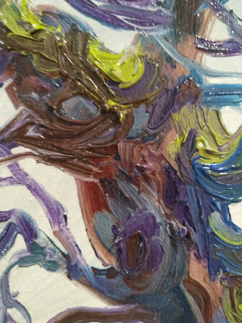 Oil painting Oaks Nina L - 3