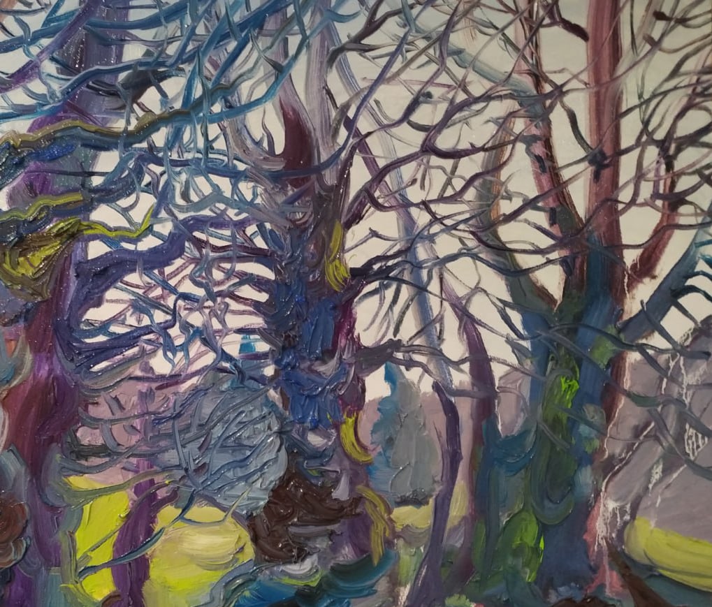 Oil painting Oaks Nina L - 8