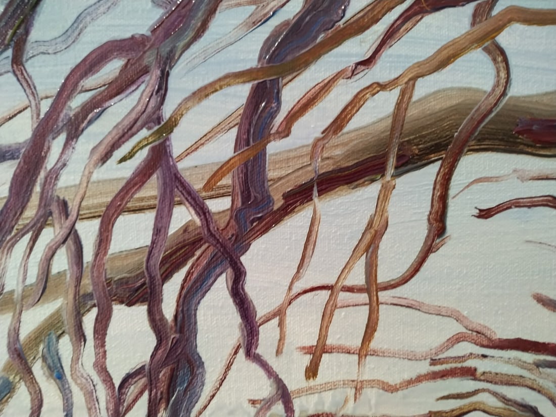 Oil painting Tree Nina L - 3