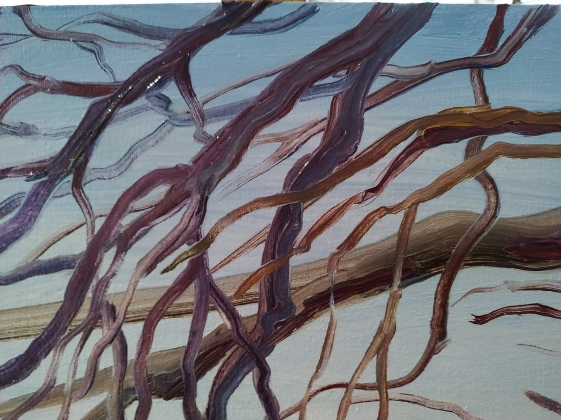 Oil painting Tree Nina L - 4