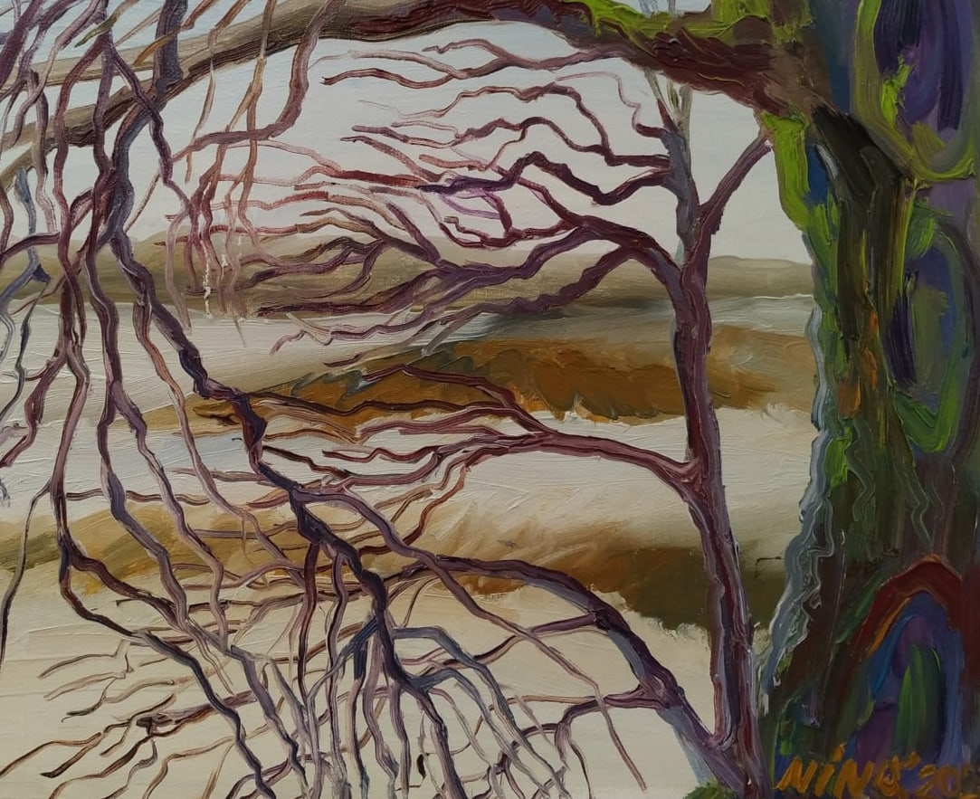 Oil painting Tree Nina L - 9