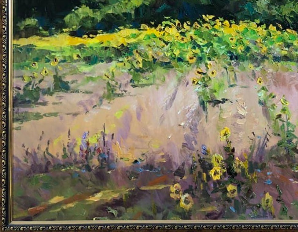 Oil painting Kaleyard Vyacheslav Petrovich Babac - 7