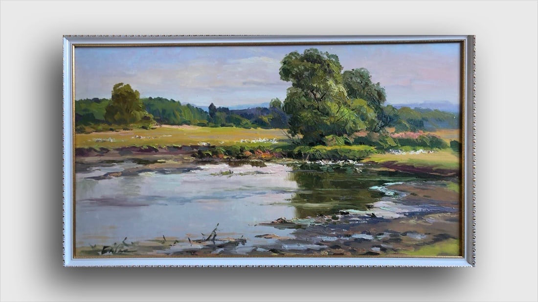 Oil painting Summer Vyacheslav Petrovich Babac - 10