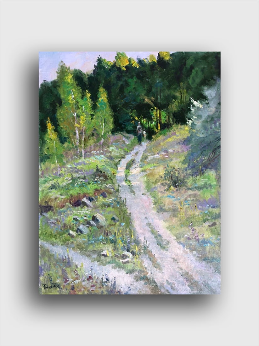 Oil painting Morning Vyacheslav Petrovich Babac - 2