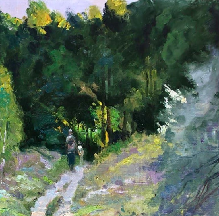 Oil painting Morning Vyacheslav Petrovich Babac - 3