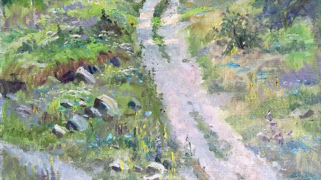 Oil painting Morning Vyacheslav Petrovich Babac - 9