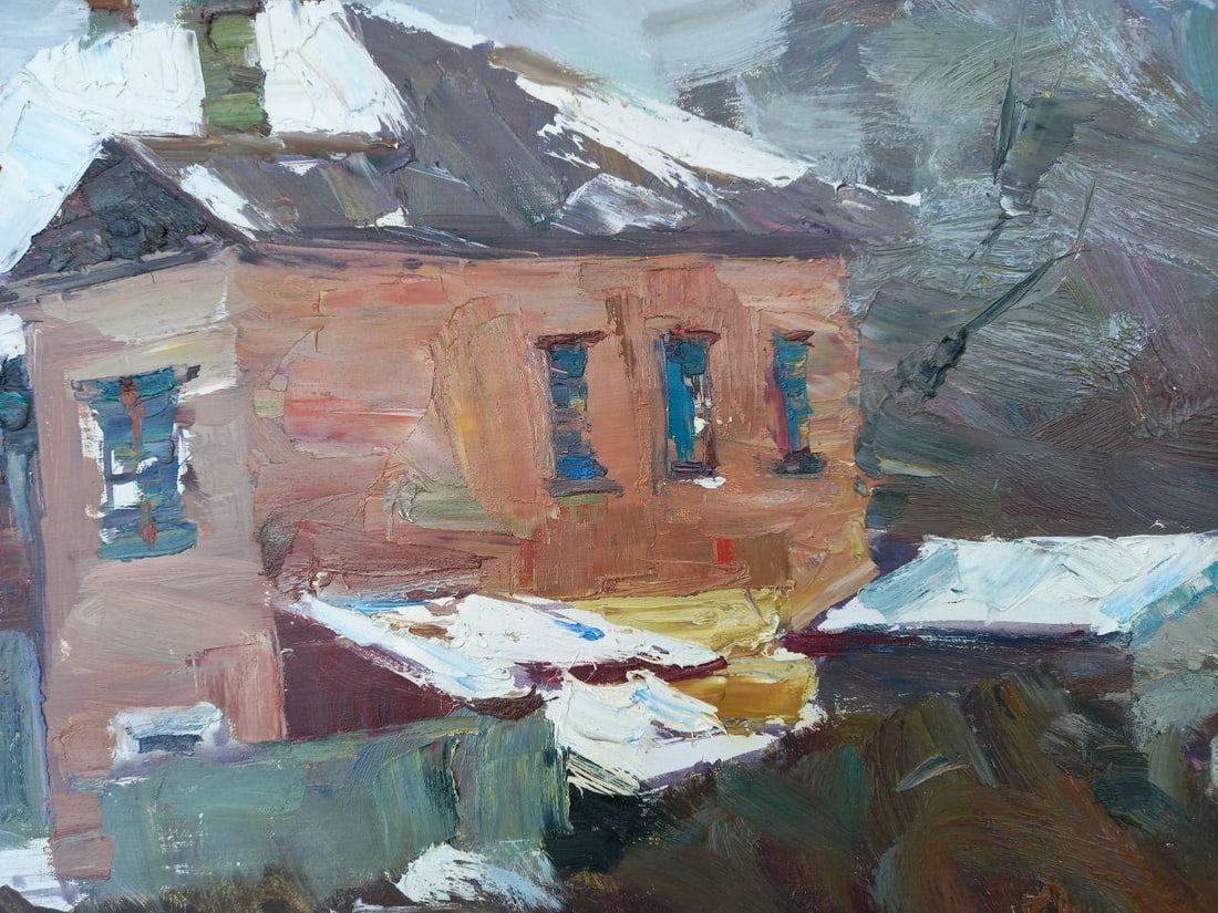 Oil painting Poltava motif Alex Ditriev - 3