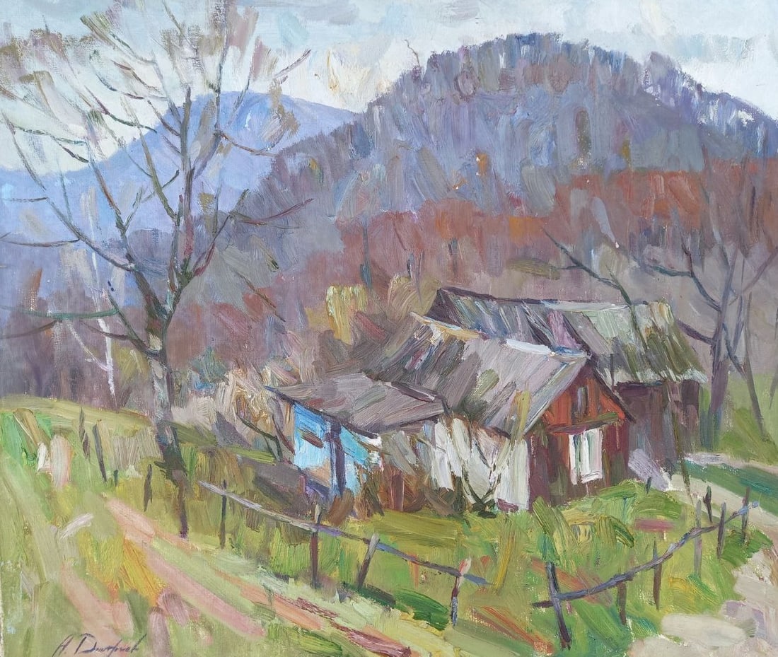 Oil painting In Shayany Alex Ditriev: Title: Oil painting In Shayany Alex Ditriev Description: 183AD Painter: Alex Ditriev S?ze: 60x70 cm/ 23.6x27.6 inches Components: oil, canvas Original painting from our collection ERA: Short informati