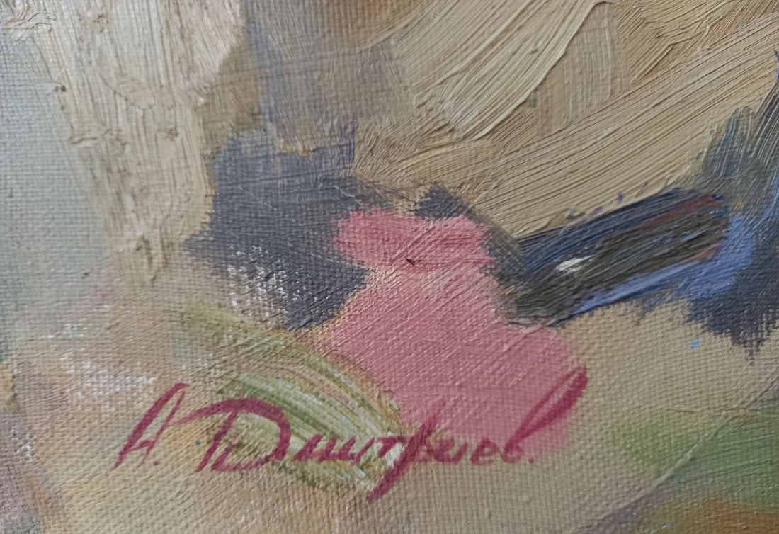 Oil painting On the Bug Alex Ditriev - 8