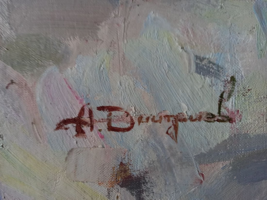 Oil painting March is coming Alex Ditriev - 2