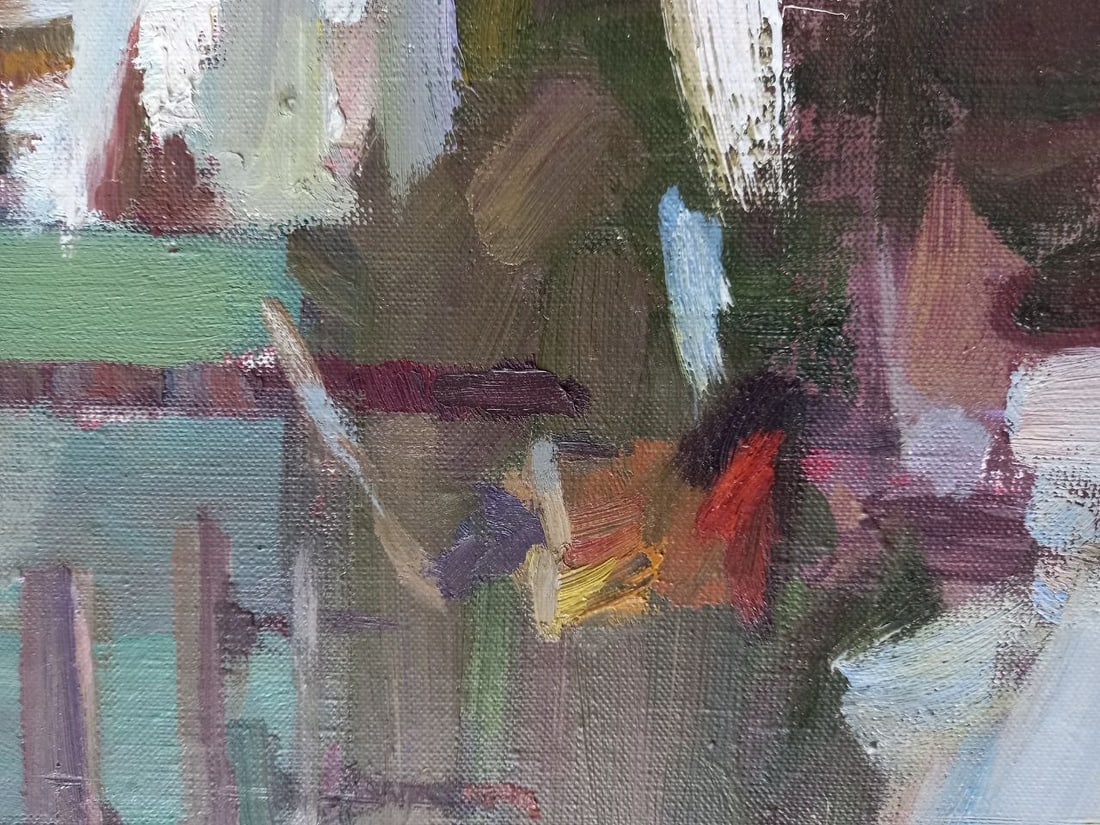 Oil painting March is coming Alex Ditriev - 3
