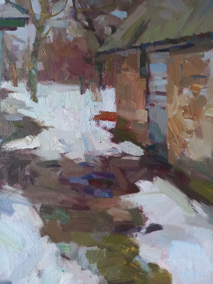 Oil painting March is coming Alex Ditriev - 6