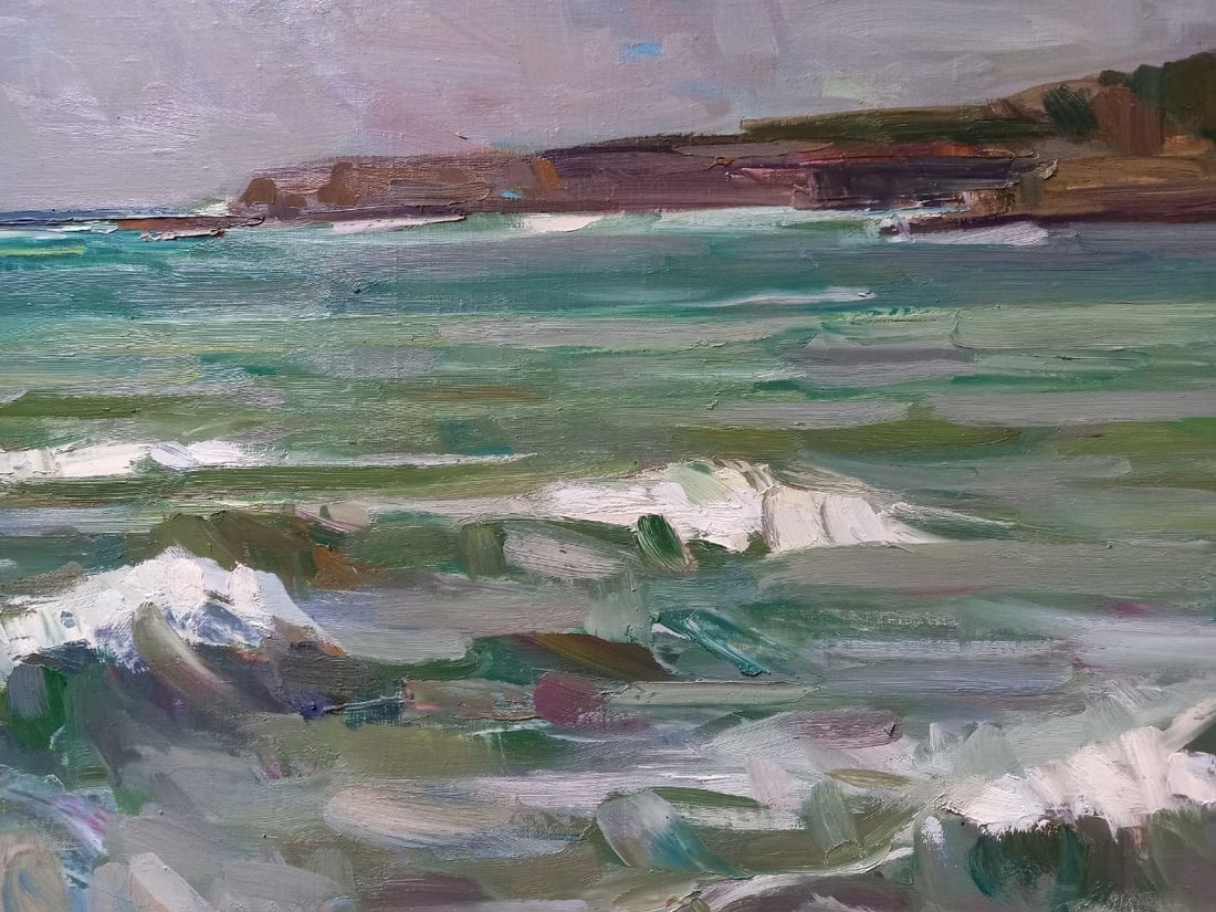Oil painting Sound of the surf Alex Ditriev - 6
