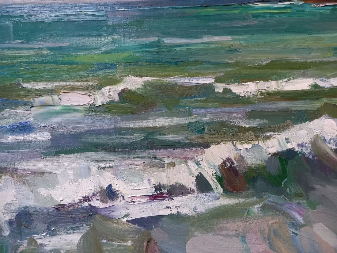 Oil painting Sound of the surf Alex Ditriev - 7