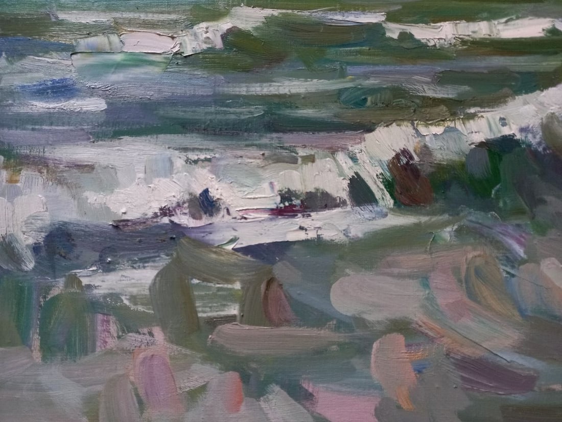 Oil painting Sound of the surf Alex Ditriev - 8