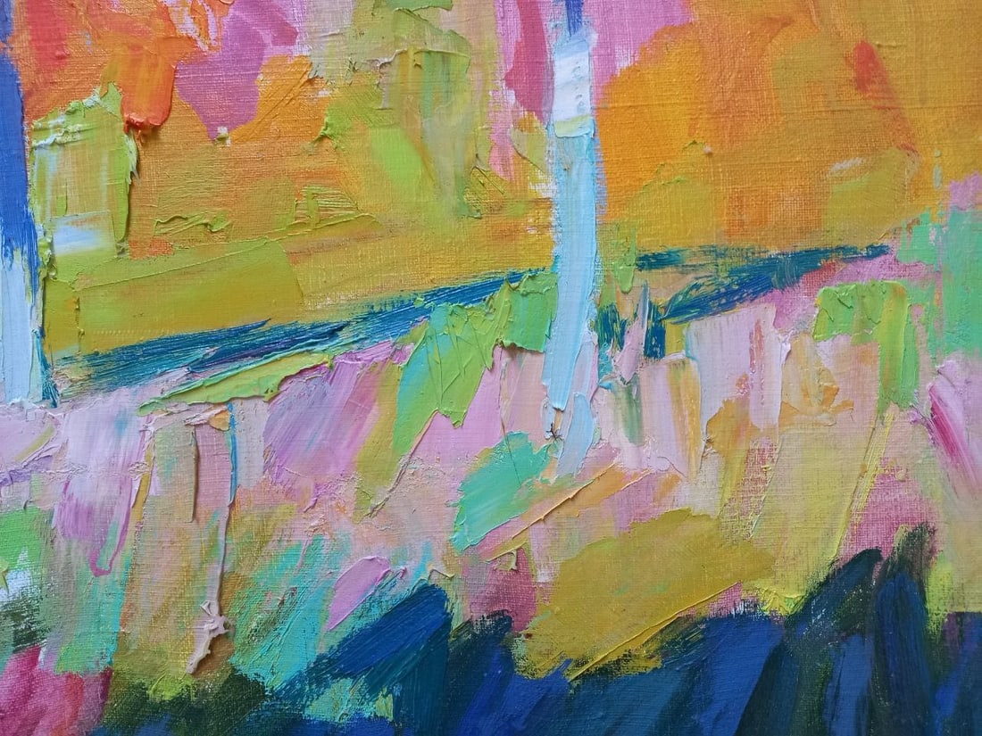 Oil painting Joyful sun Alex Ditriev - 3