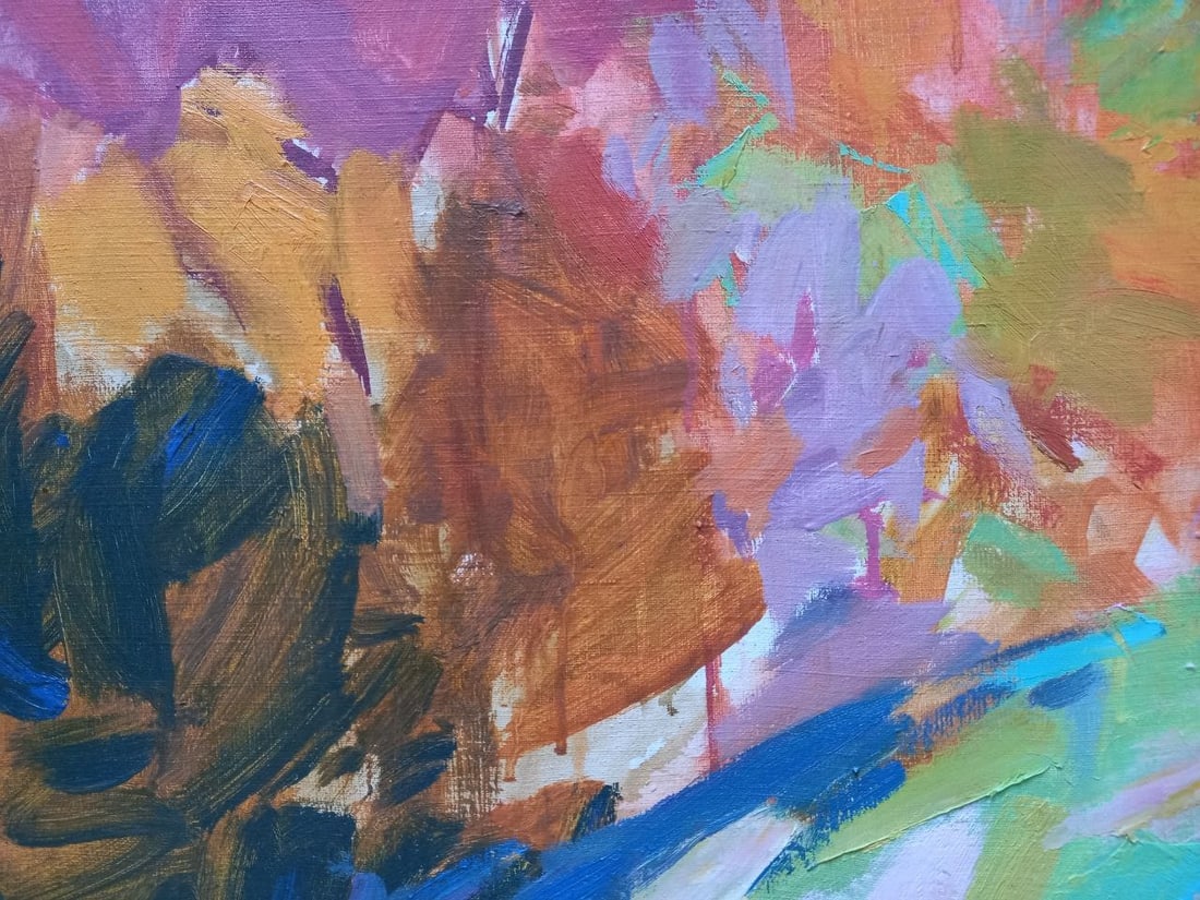 Oil painting Joyful sun Alex Ditriev - 4