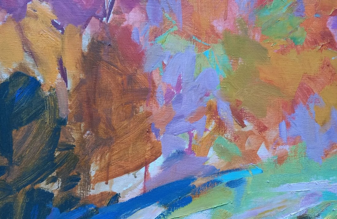 Oil painting Joyful sun Alex Ditriev - 5