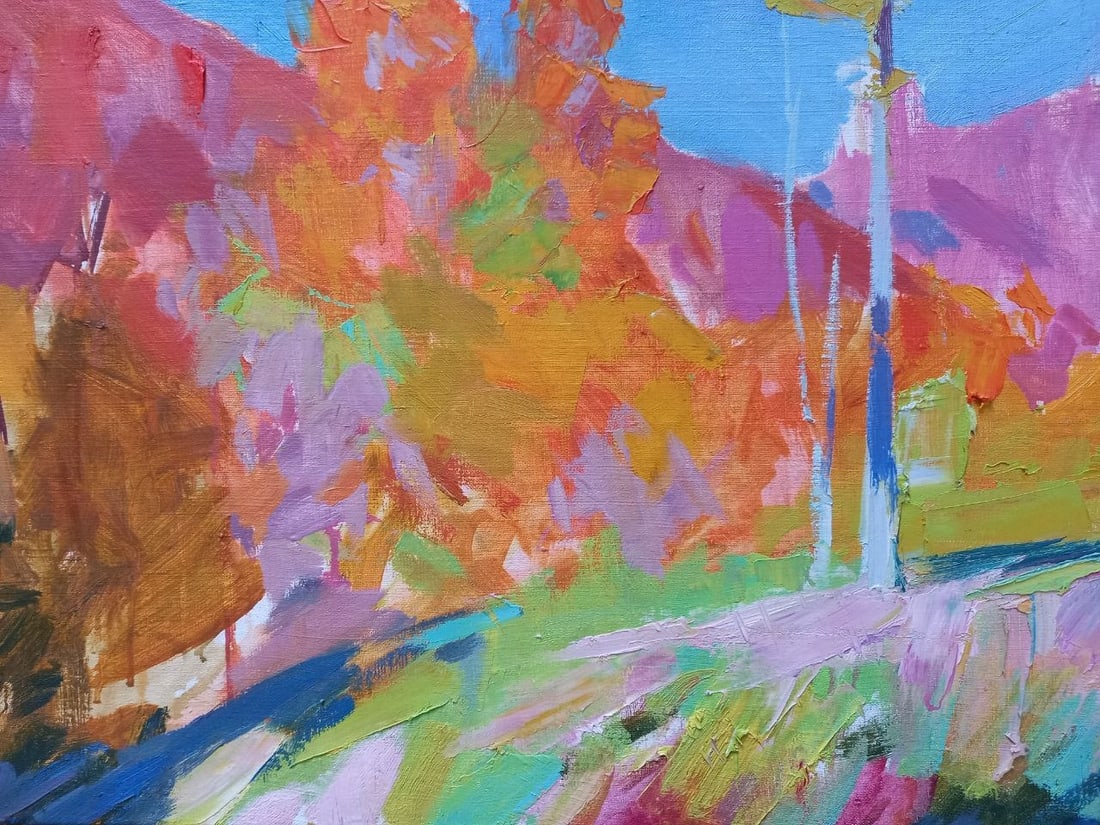 Oil painting Joyful sun Alex Ditriev - 6