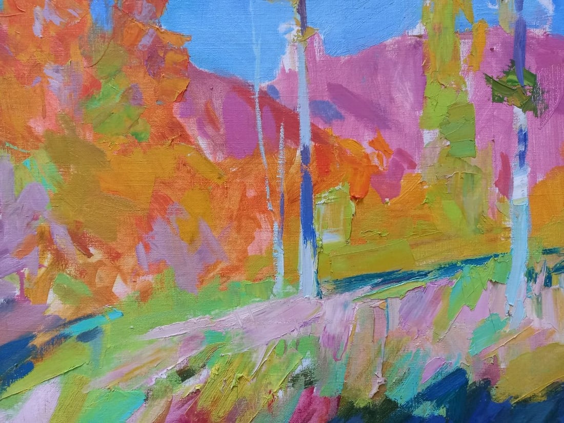 Oil painting Joyful sun Alex Ditriev - 7
