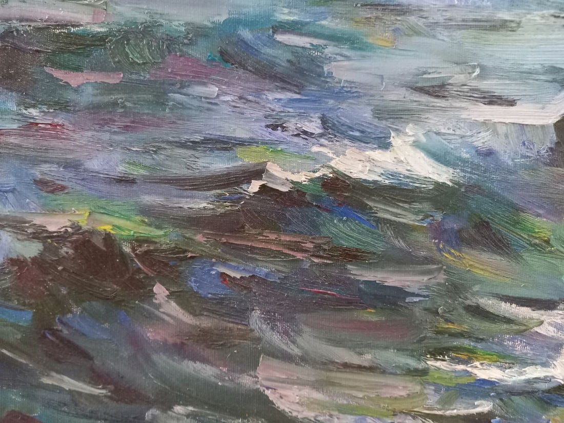 Oil painting Surf Alex Ditriev - 3