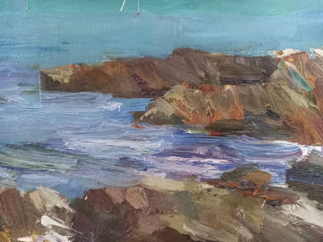 Oil painting Surf Alex Ditriev - 4