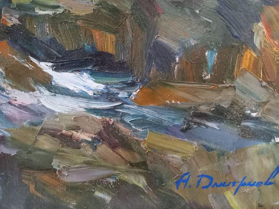 Oil painting Surf Alex Ditriev - 5