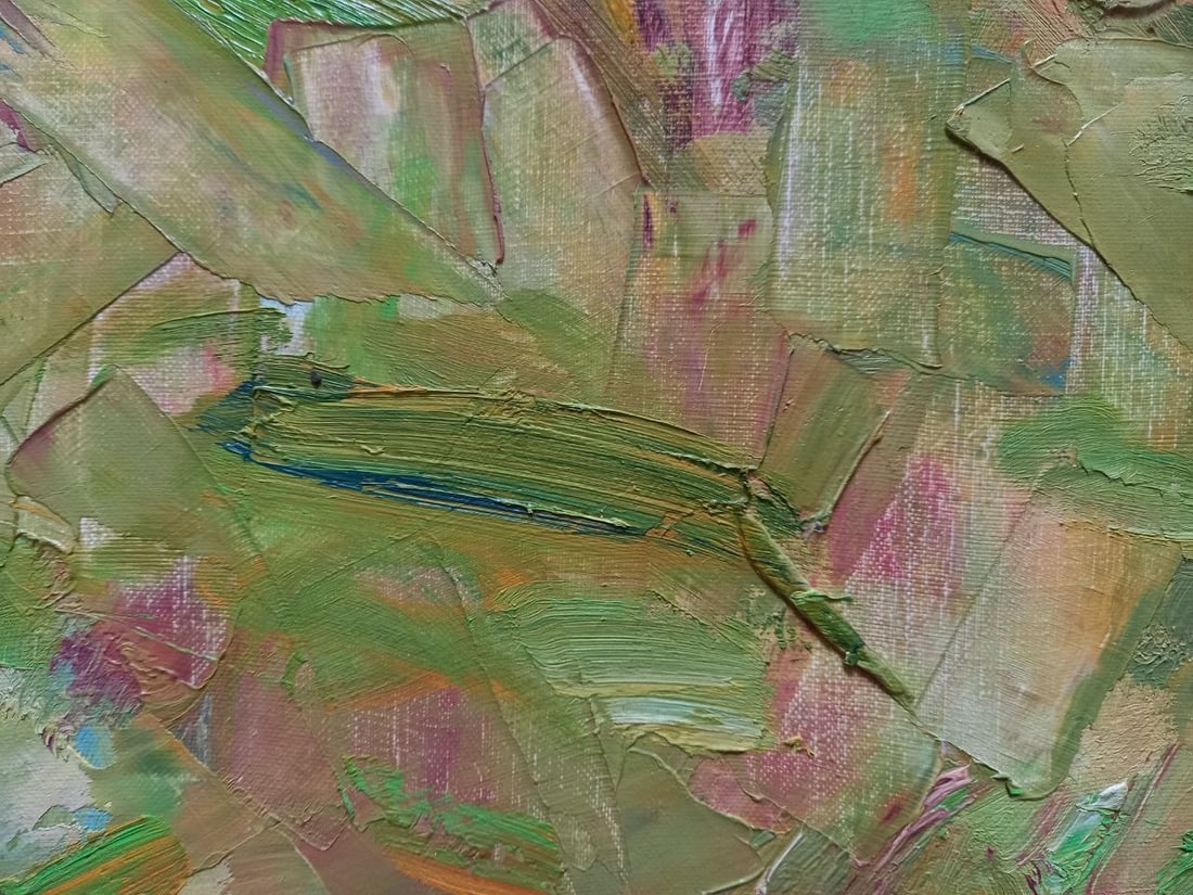 Oil painting Sawmill Alex Ditriev - 6