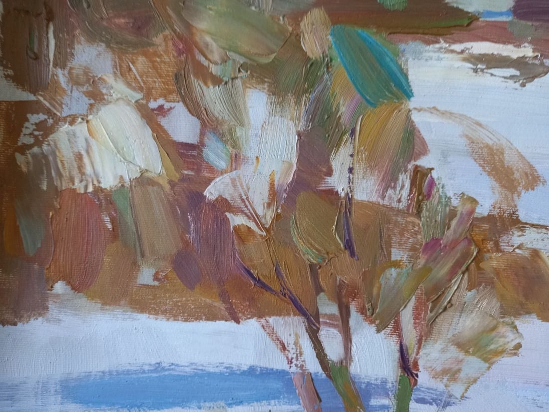 Oil painting Frosty Alex Ditriev - 2