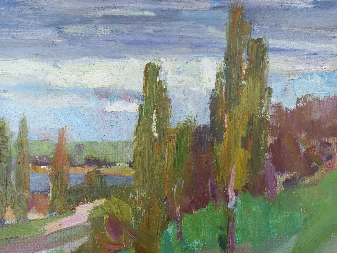 Oil painting Slope Alex Ditriev - 3