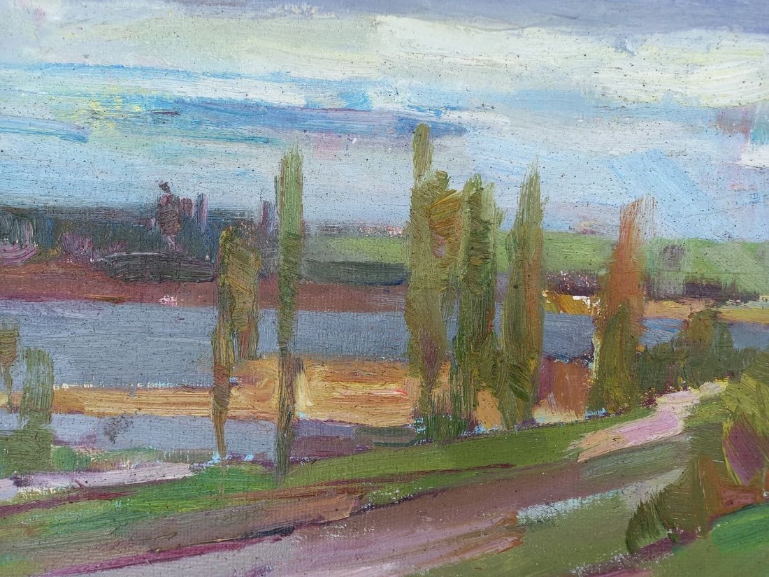 Oil painting Slope Alex Ditriev - 4