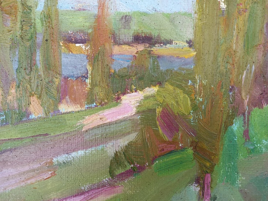 Oil painting Slope Alex Ditriev - 5