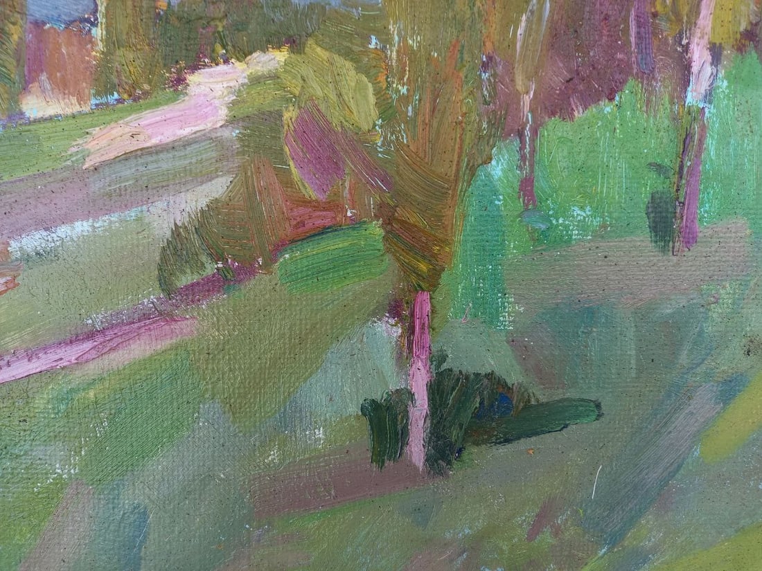 Oil painting Slope Alex Ditriev - 6