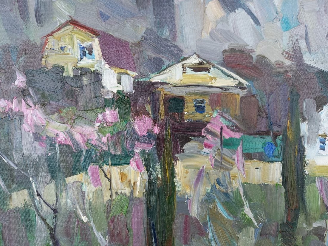 Oil painting Severe mountains Alex Ditriev - 3