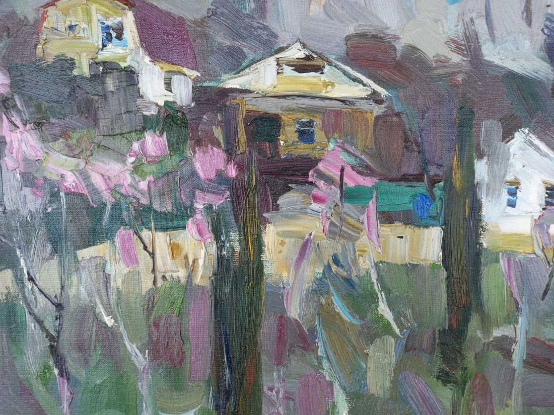 Oil painting Severe mountains Alex Ditriev - 6