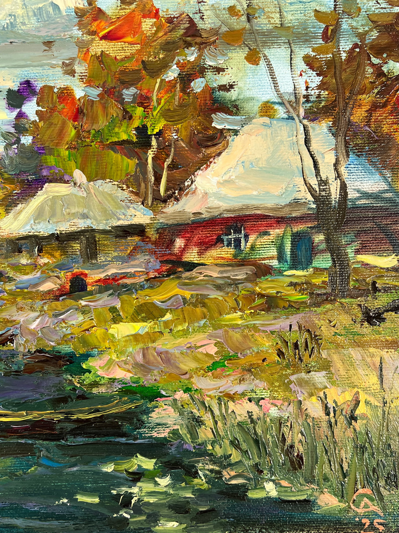 Oil painting stream Sergey Ivanovich Animov - 11