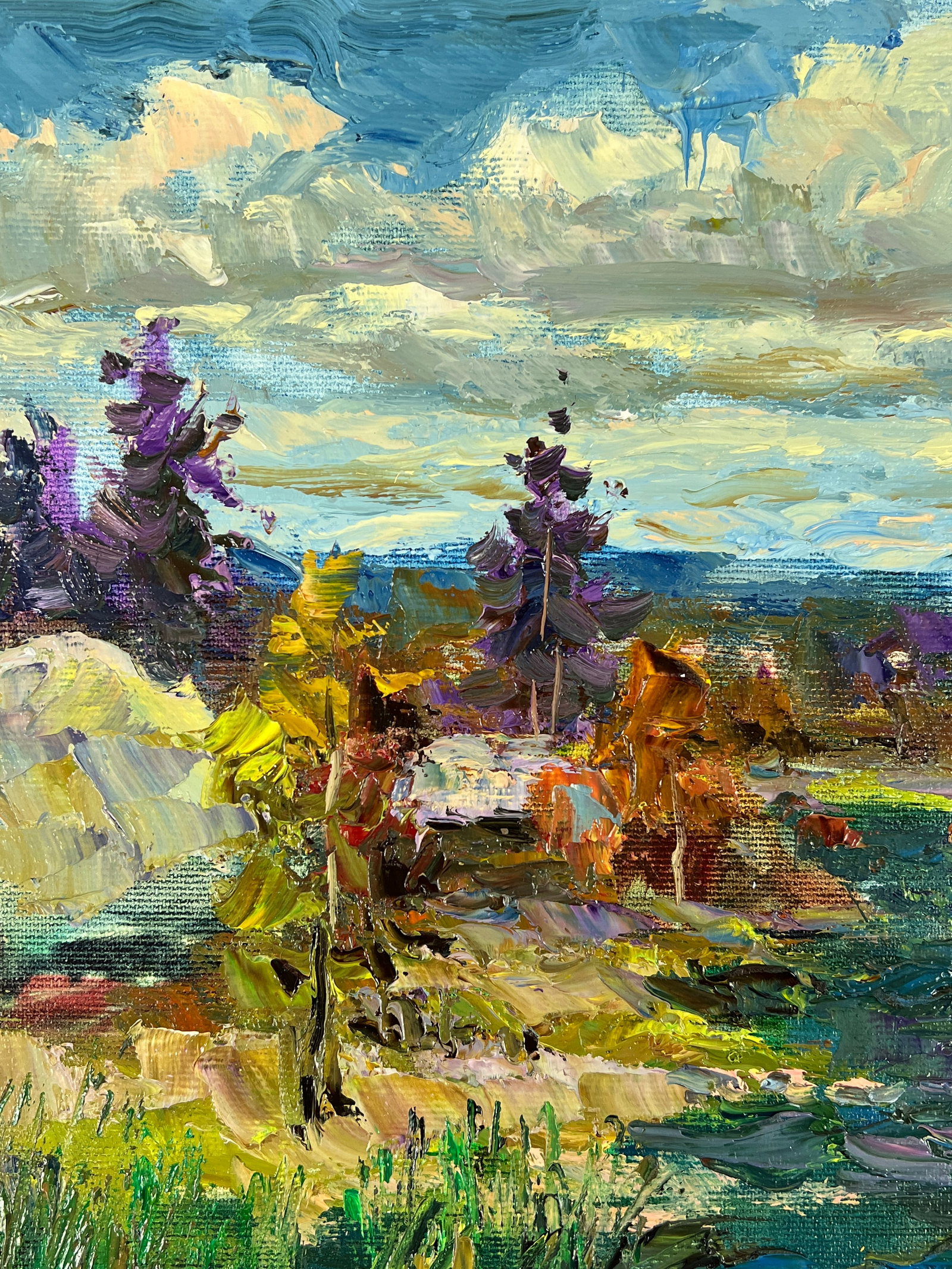 Oil painting stream Sergey Ivanovich Animov - 4