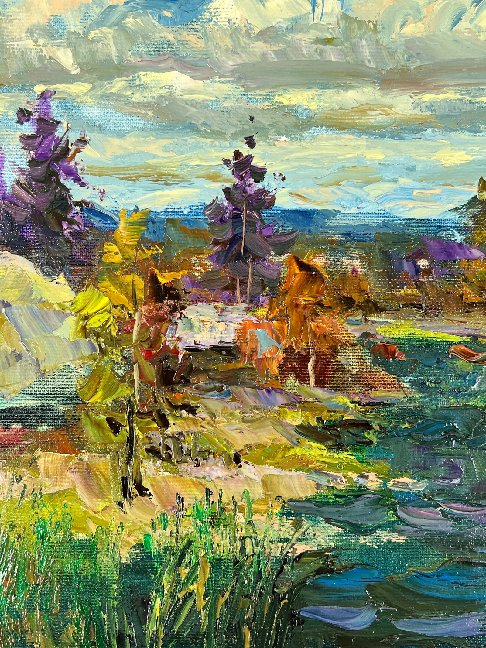 Oil painting stream Sergey Ivanovich Animov - 5