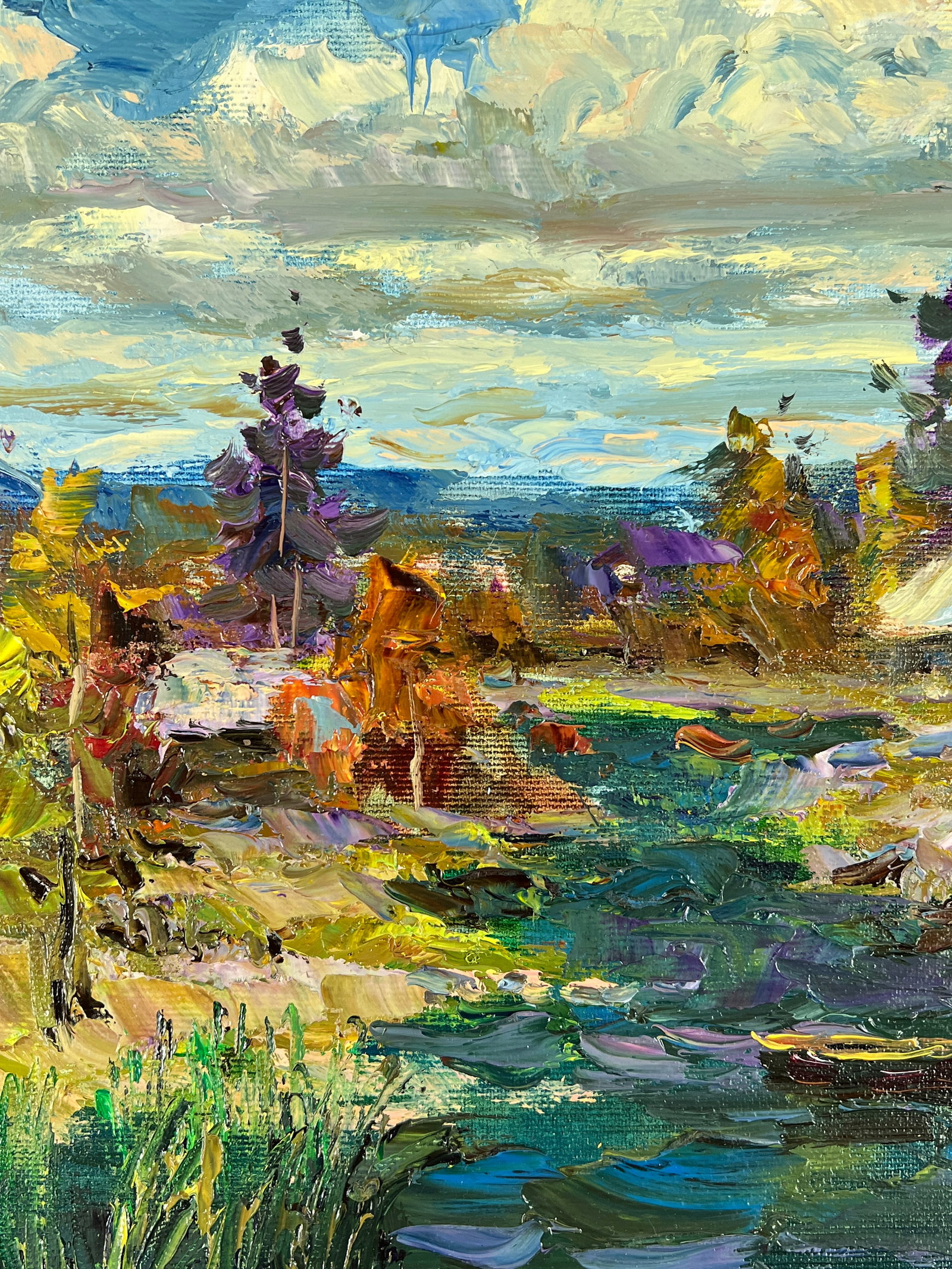 Oil painting stream Sergey Ivanovich Animov - 6