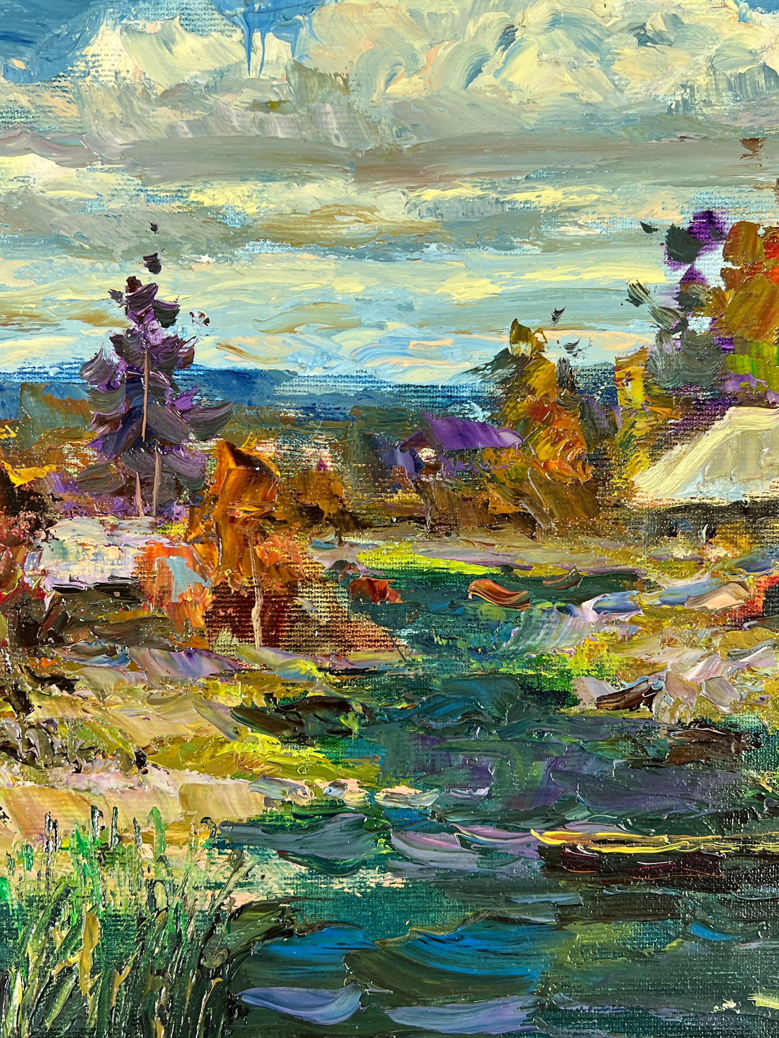 Oil painting stream Sergey Ivanovich Animov - 7