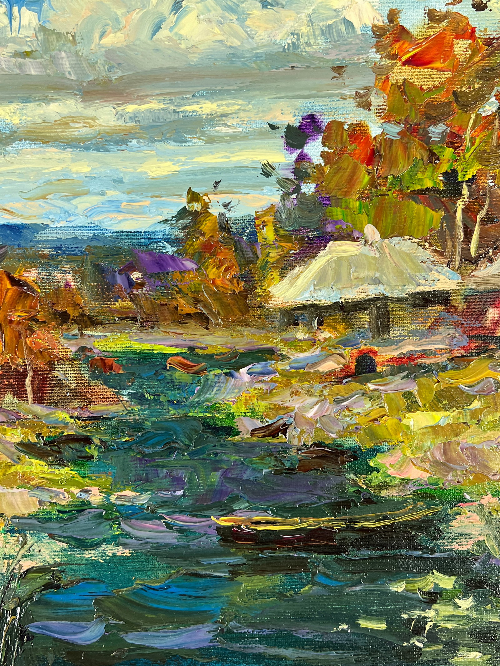 Oil painting stream Sergey Ivanovich Animov - 9